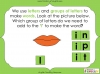Making Words - 'in', 'ip' and 'it' Teaching Resources (slide 4/14)